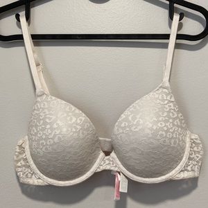 Pink Victoria’s Secret T-Shirt Lace Bra Women Size 34B